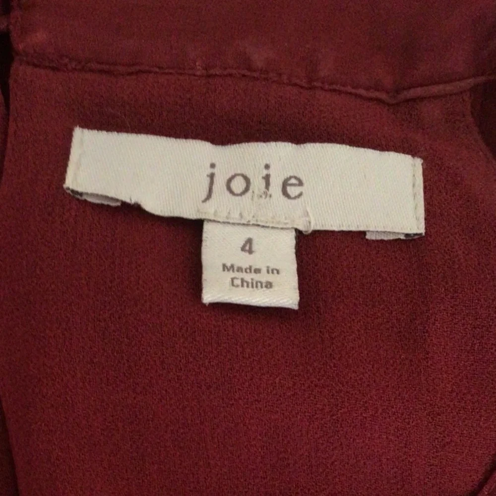 Joie Pleated Aleanna Midi Dress